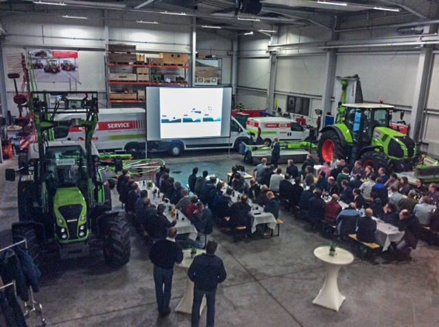 CLAAS Kundenabend am Standort Verden