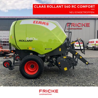 Neu eingetroffen: Claas Rollant 540 RC Comfort