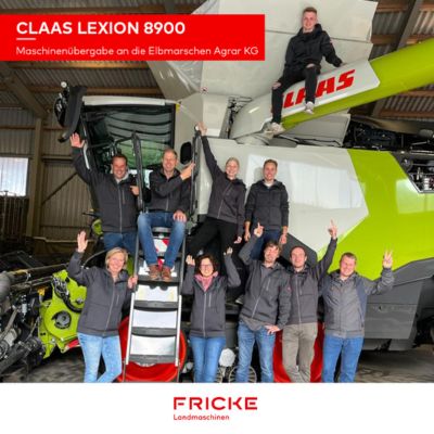 Übergabe CLAAS LEXION 8900