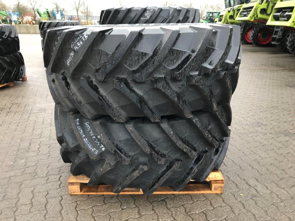 Trelleborg 600/70R34 - Wheels + Tires + Rims - Complete wheel set