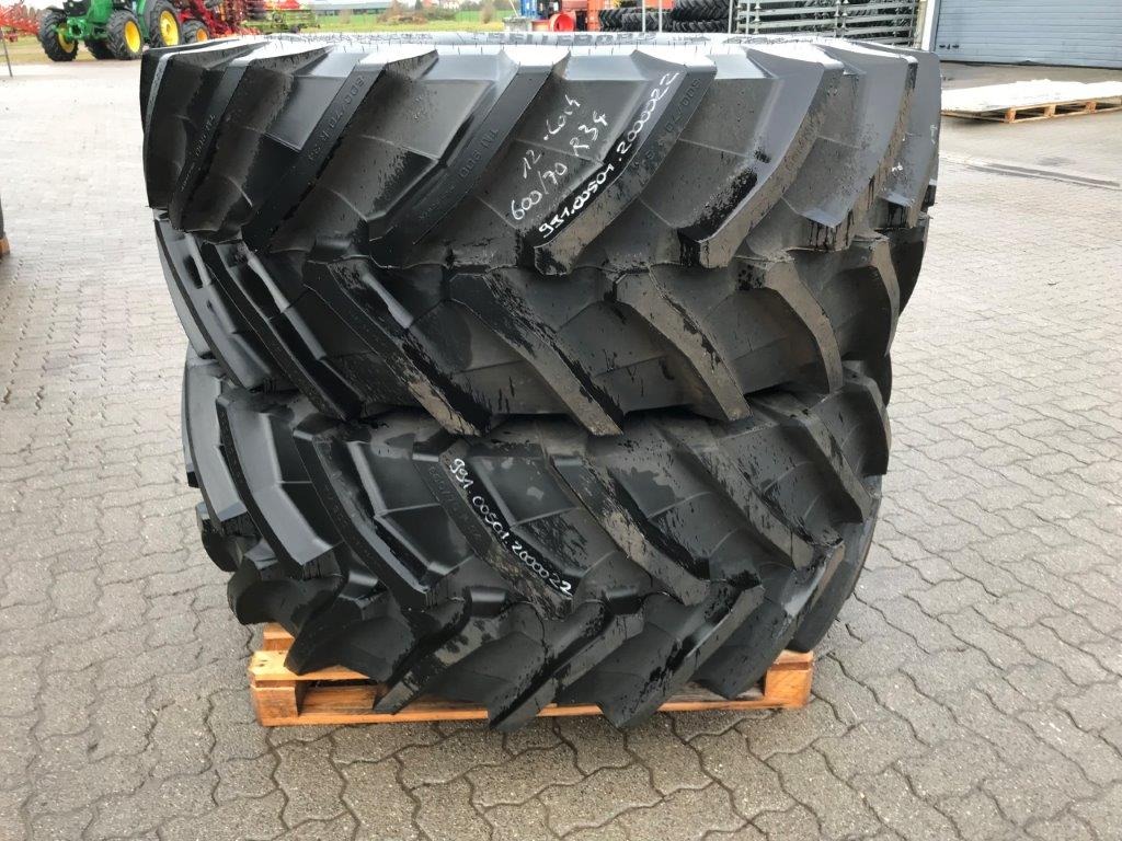 Trelleborg 600/70R34 - Roues + Pneus + Jantes - Jeu de roues complet