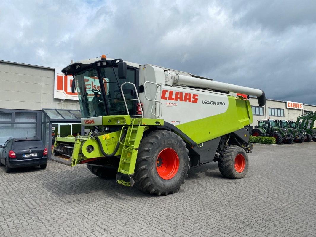 CLAAS Lexion 580 m. Vario 1050 - Combinez