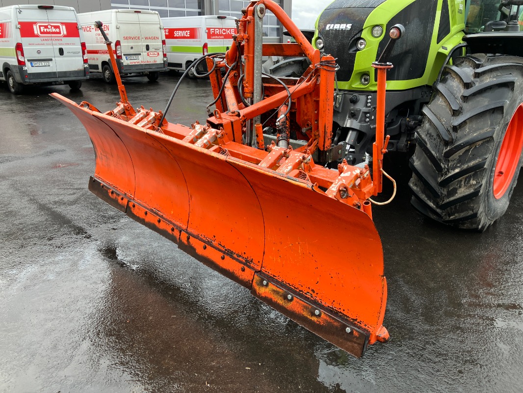 Schmidt Mehrscharfederpflug MF 3.3 - Garden technology + municipal technology - Snow plow sign