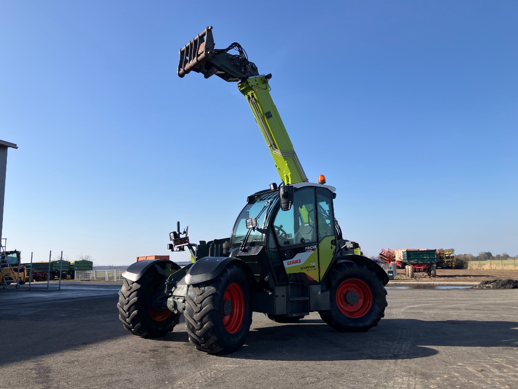 CLAAS Scorpion 741 Varipower - Koparka + Ładowarka - Ładowarka teleskopowa