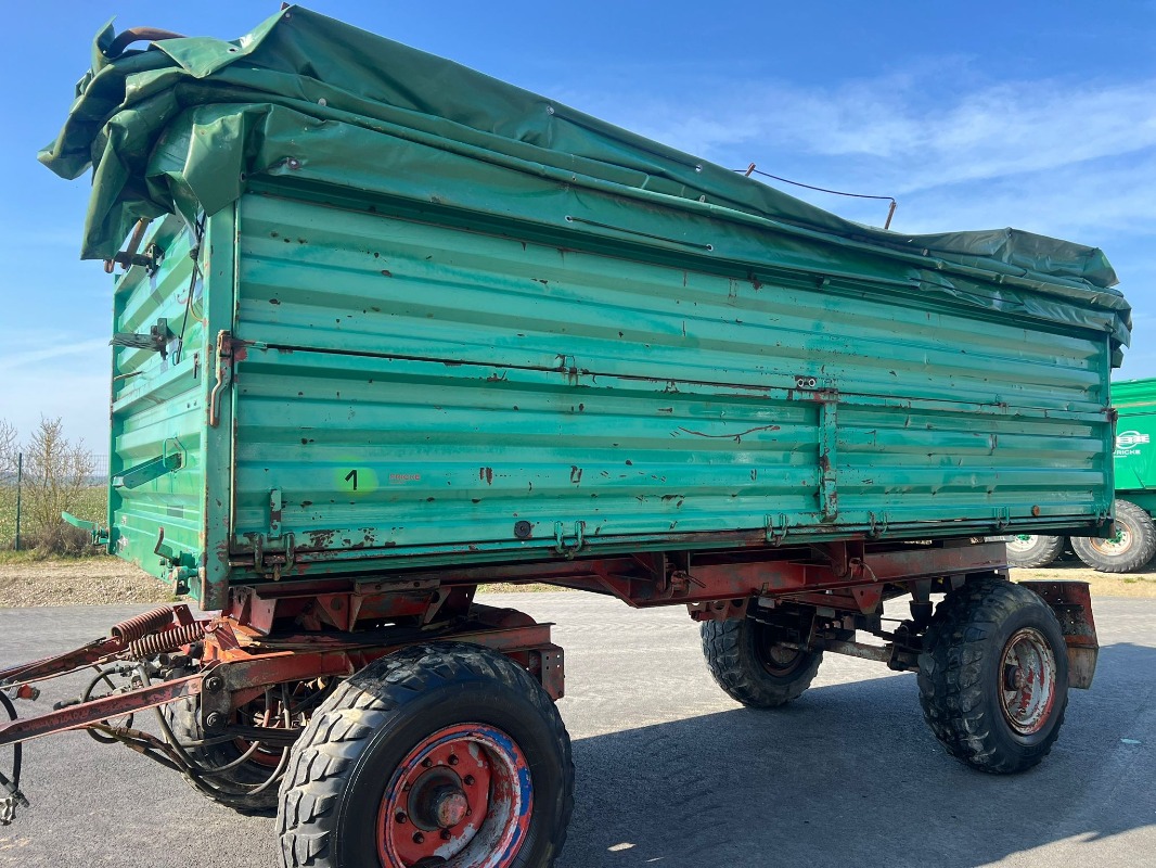 Fortschritt HW 80.11 Lomma- Aufbau - Transporttechnik - Anhänger