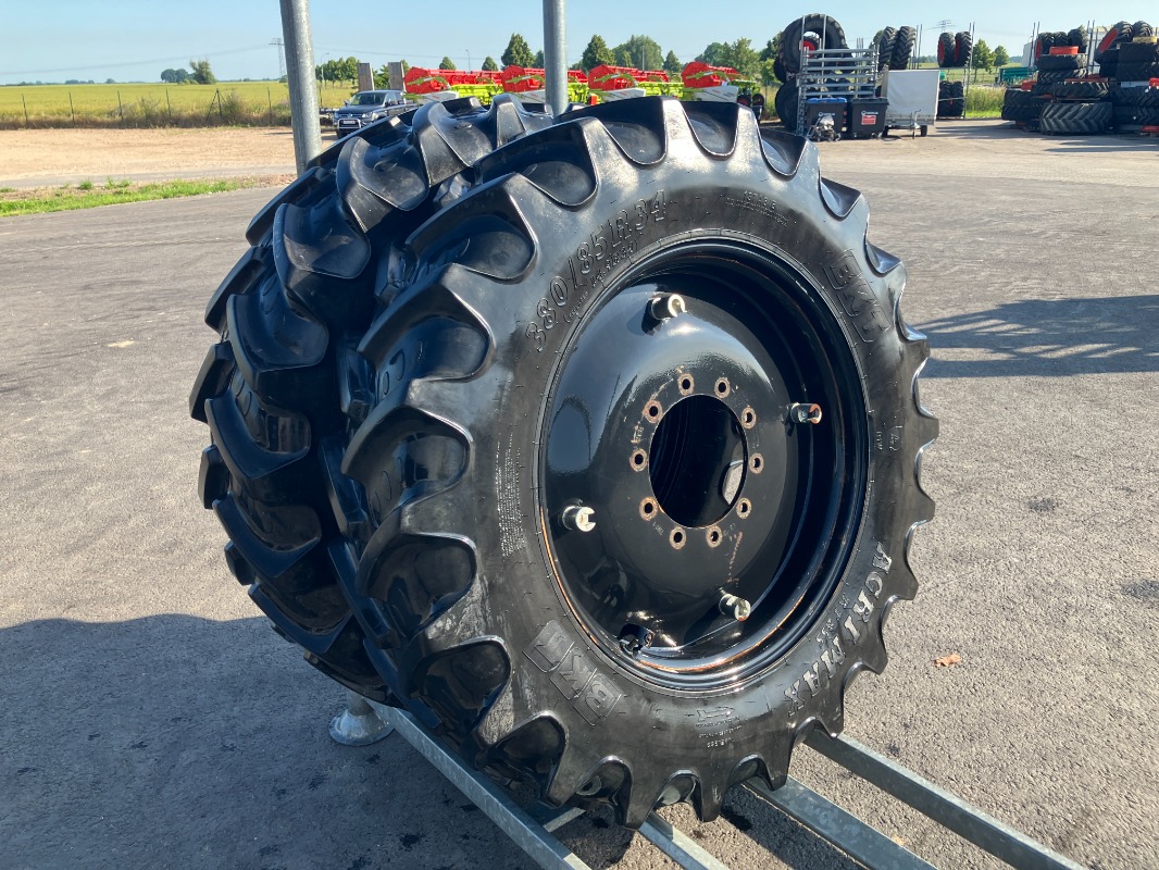 BKT 380/85 R34 Agrimax RS 855 - Räder + Reifen + Felgen - Komplettradsatz