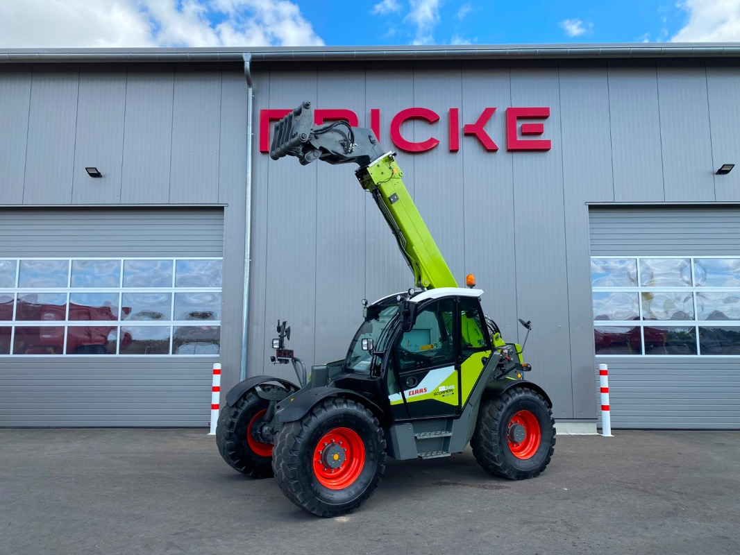 CLAAS Scorpion 746 Varipower - Koparka + Ładowarka - Ładowarka teleskopowa