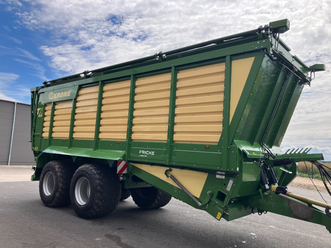 Krone TX 460 m. Laderaumabdeckung - Transporttechnik - Häcksel Transportwagen
