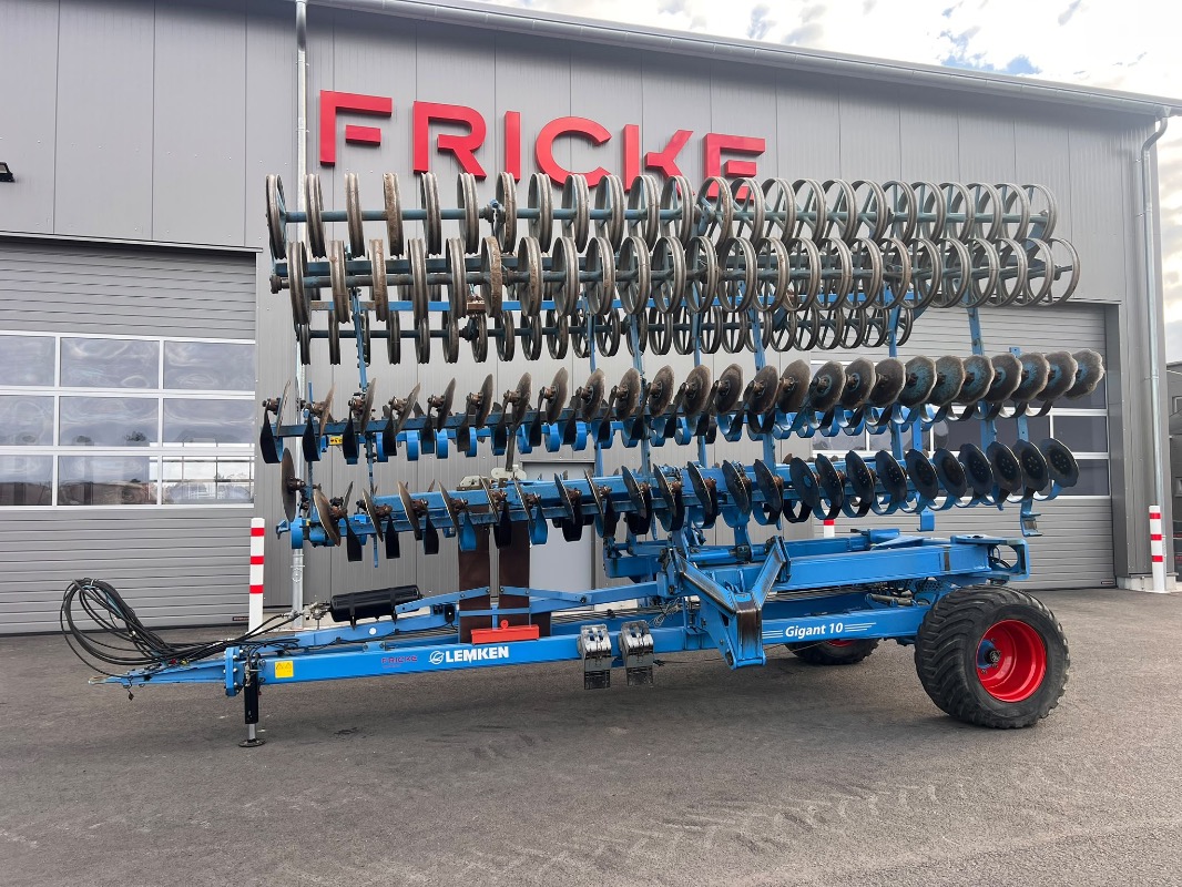 Lemken Gigant 10/1200 mit Heliodor 8/600 - Bodenbearbeitungsgeräte - Kurzscheibenegge