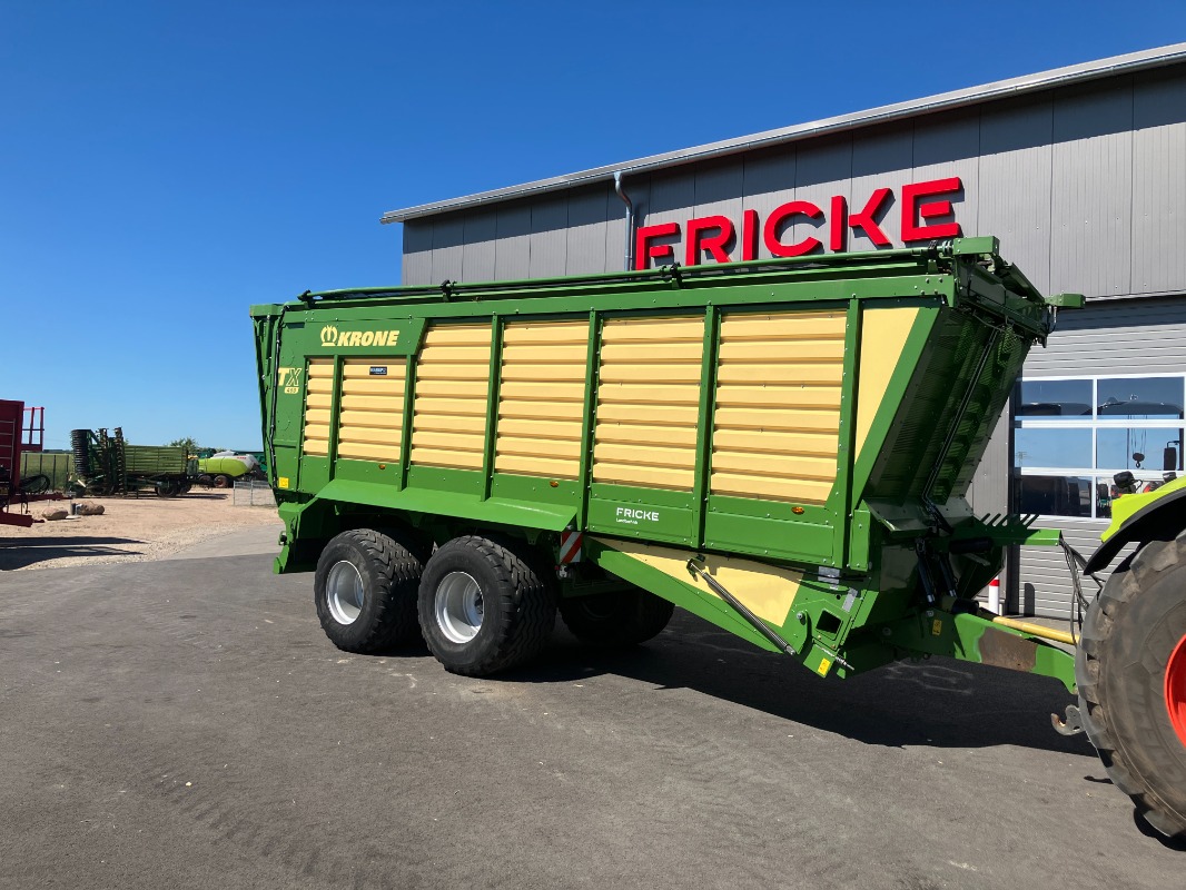 Krone TX 460 m. Laderaumabdeckung - Transporttechnik - Häcksel Transportwagen