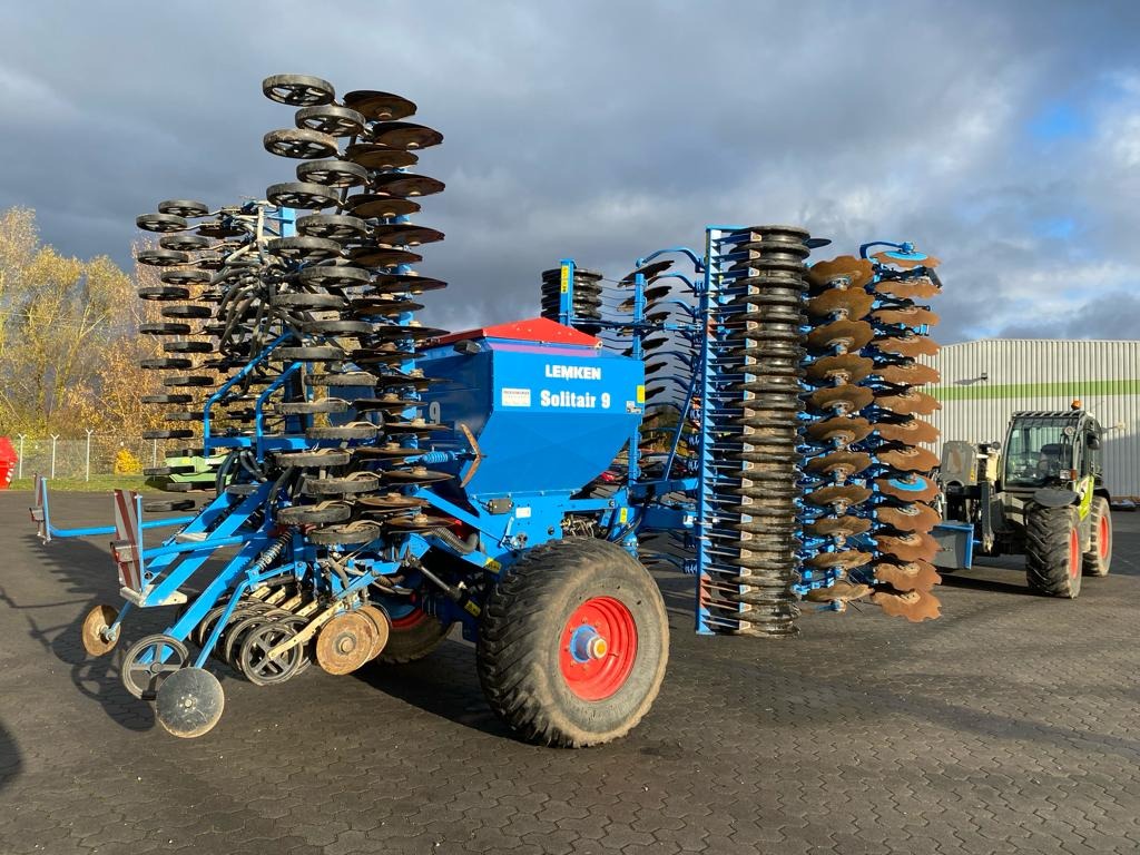 Lemken Solitär 9/600 KA-DS + Rubin 9/600 KUEA - Technika siewu - Kombinacja siewników