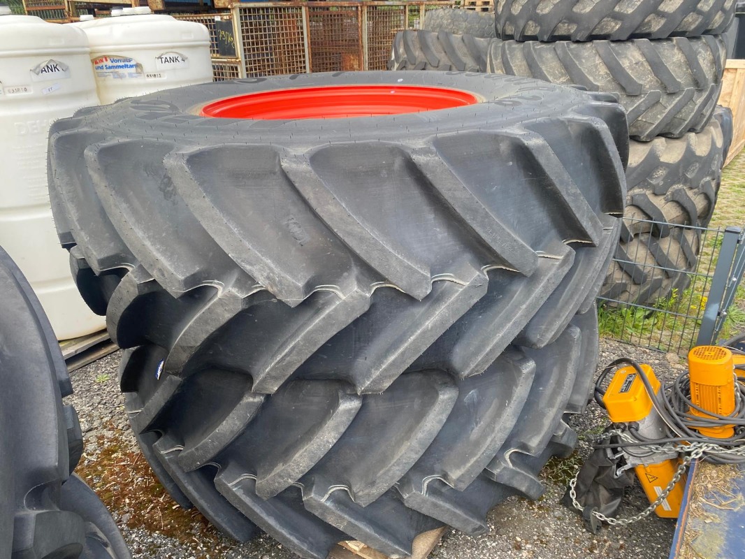 Mitas 2x 650/85R38 incl. Felgen - Räder + Reifen + Felgen - Komplettradsatz