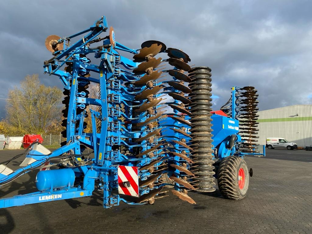 Lemken Solitär 9/600 KA-DS + Rubin 9/600 KUEA - Sowing technique - Seed drill combination