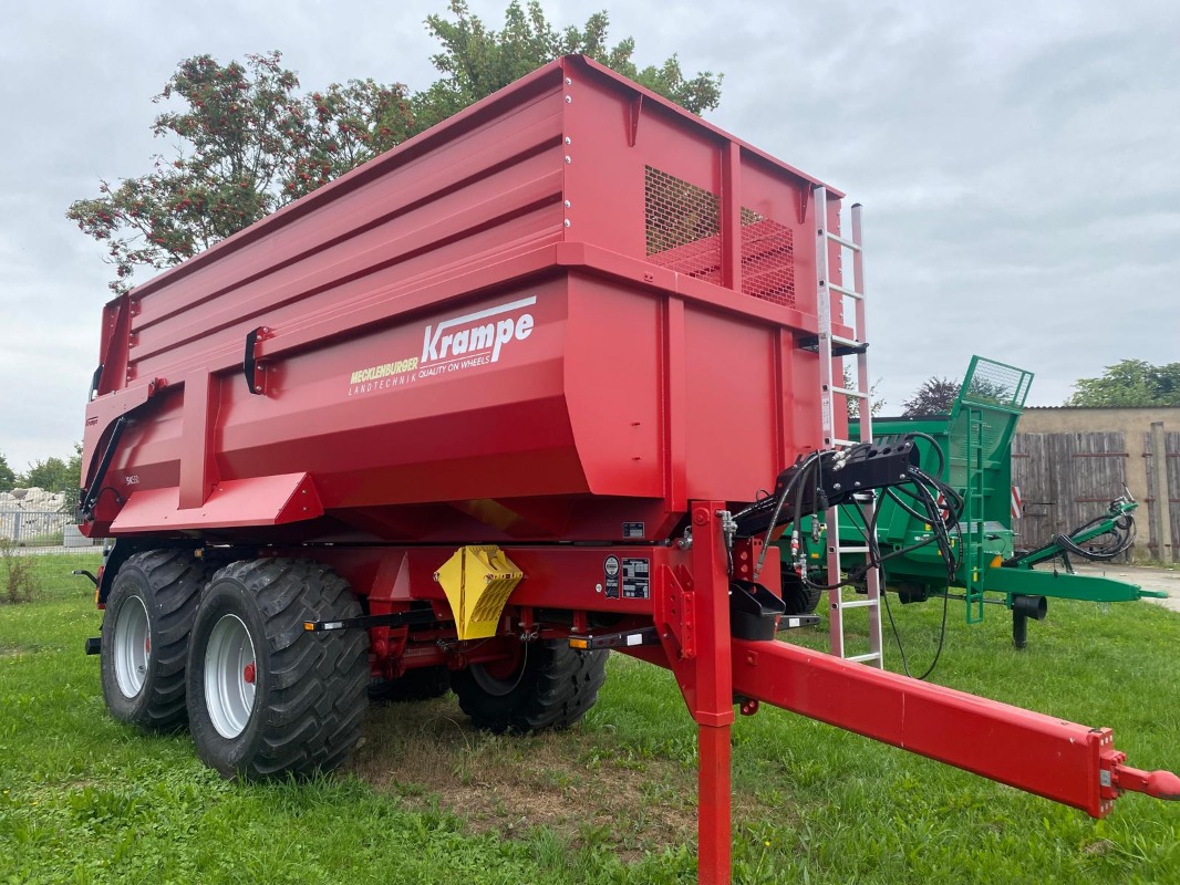 Krampe SK 550 Hardox + 80 cm Aufsatz - Transporttechnik - Muldenkipper