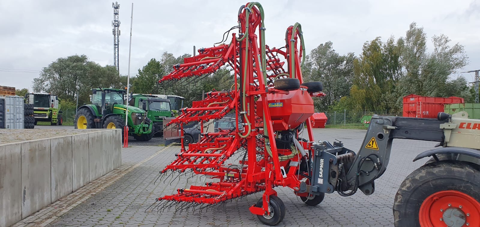 Einböck Aerostar 1200 + P-BOX-STI - Bodenbearbeitungsgerät - Striegel