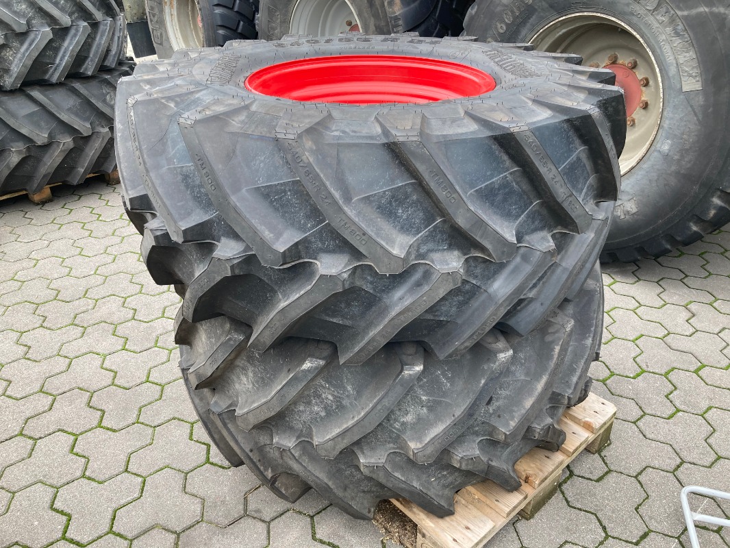 Trelleborg 2x 540/65R24 TM 800 - Wheels + Tires + Rims - Complete wheel set