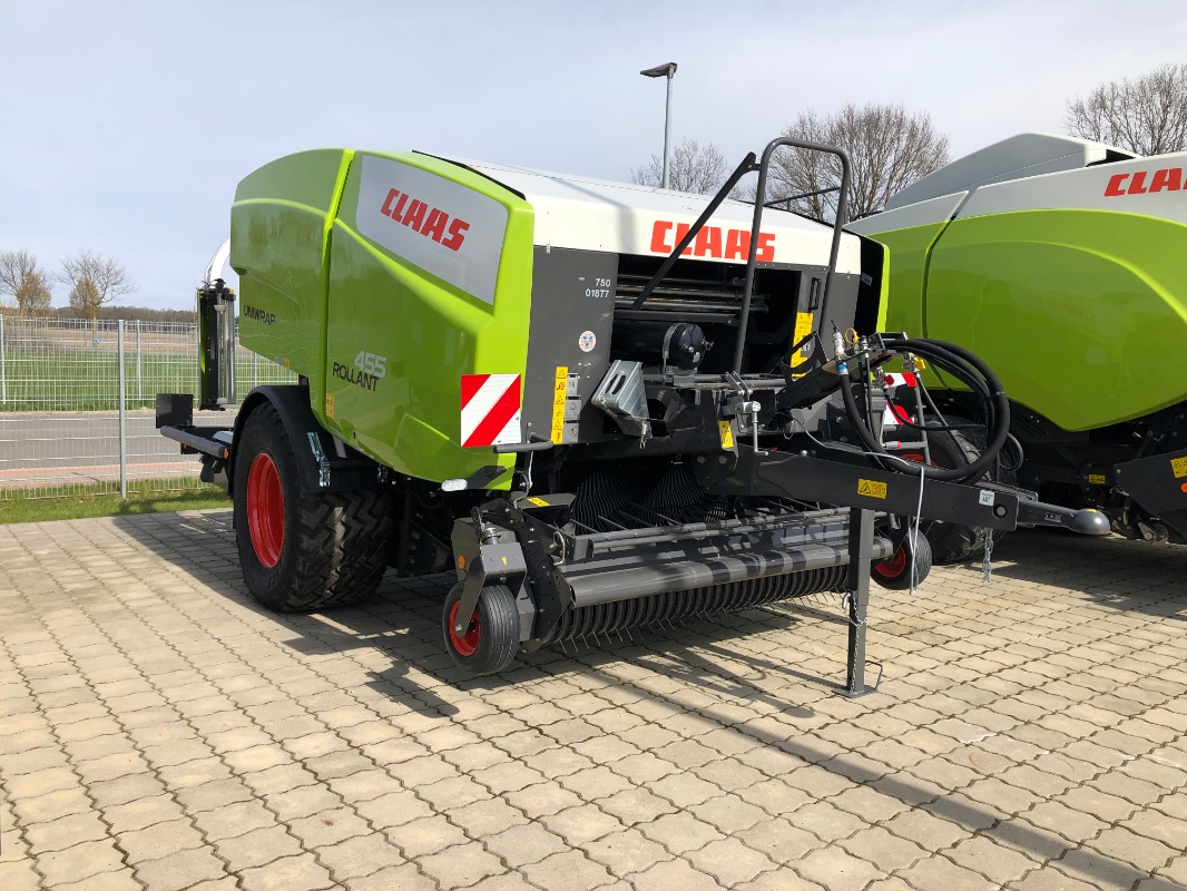 CLAAS Rollant 455 RC Uniwrap - Naciśnij - Kombinacja zaprasowania / zawinięcia
