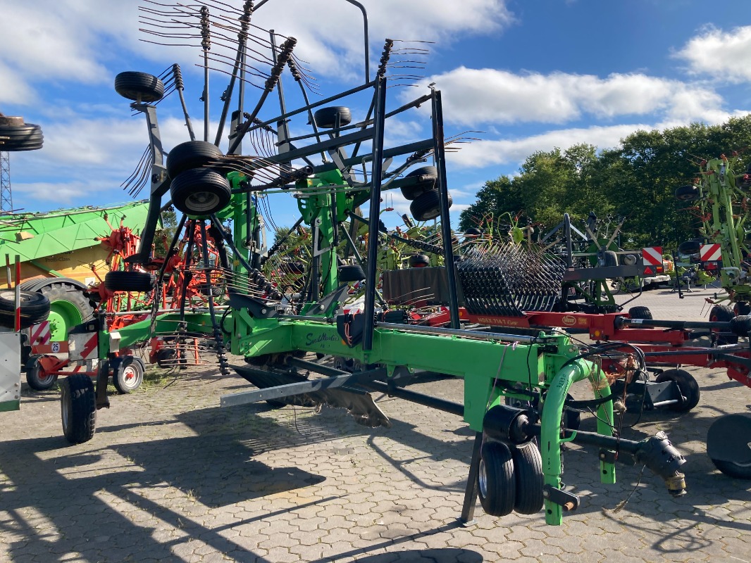 Same Deutz Fahr Swatmaster 7642 - Tecnología de pastoreo + tecnología de cosecha de forraje - Rastrillo