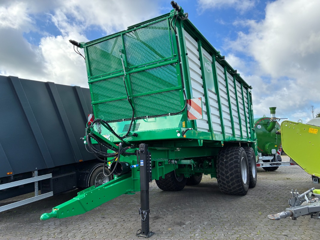 Tebbe ST 450 Tandem Silotrailer - Transporttechnik - Häcksel Transportwagen