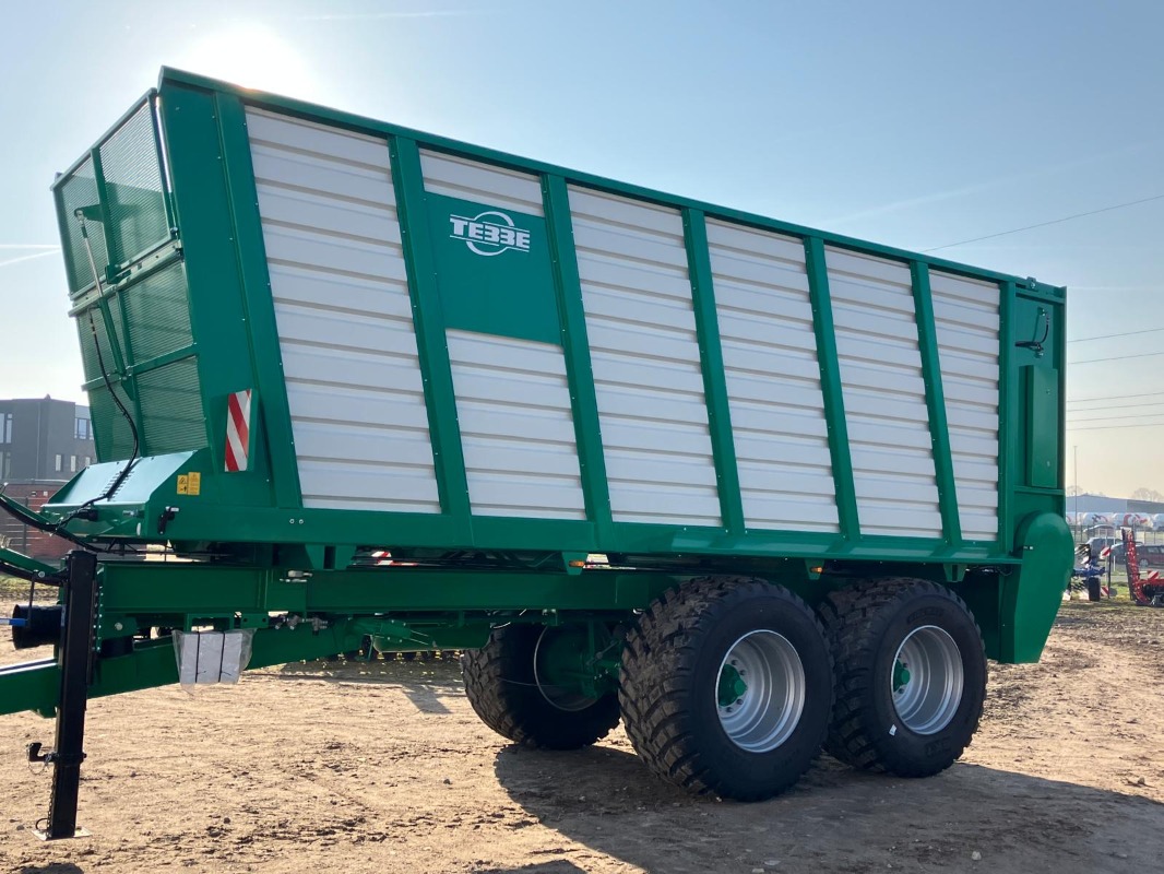 Tebbe ST 450 Tandem Silotrailer - Technologie des transports - Chariot de transport des paillettes
