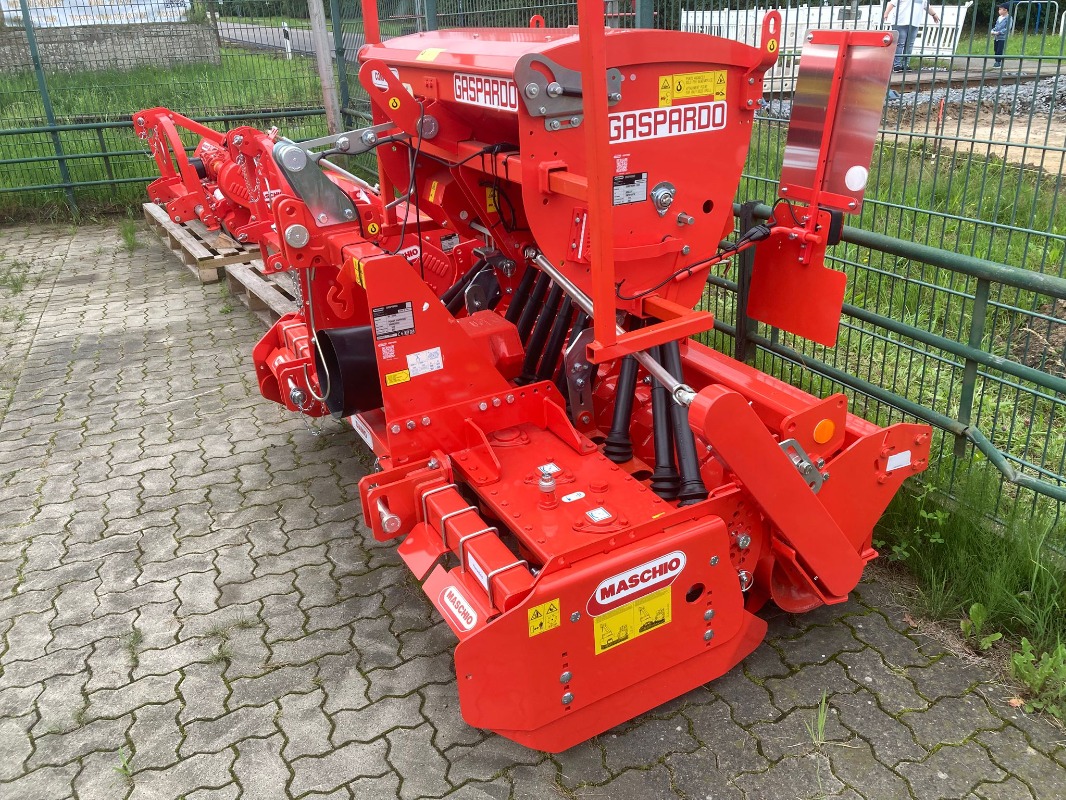 Maschio Delfino 2000 SCM + Compagna 1500 - Soil cultivation crop - Rotary harrow