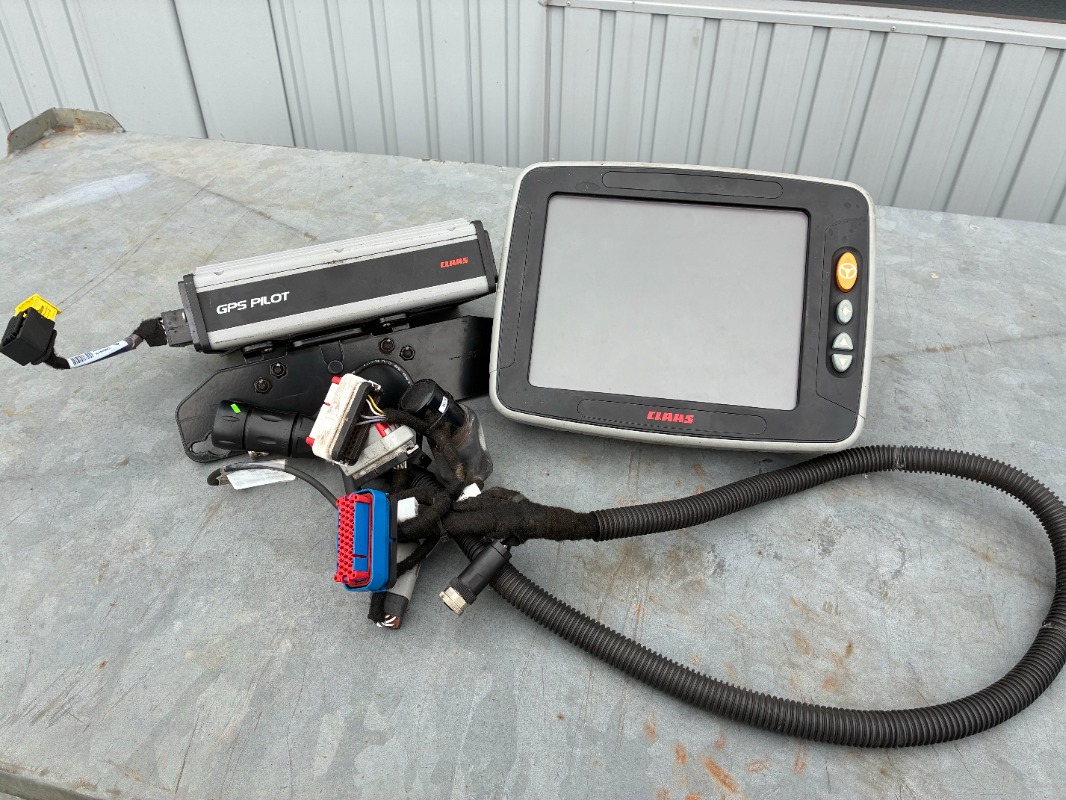 CLAAS S10 Lenksystem mit Navigationsrechner - Agricultura de precisión - Sistema de conducción en paralelo