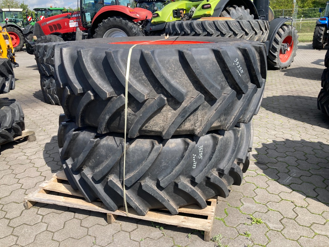 Mitas 2x 540/65 R30 + 2x 650/65 R42 Kompletträder - Räder + Reifen + Felgen - Komplettradsatz