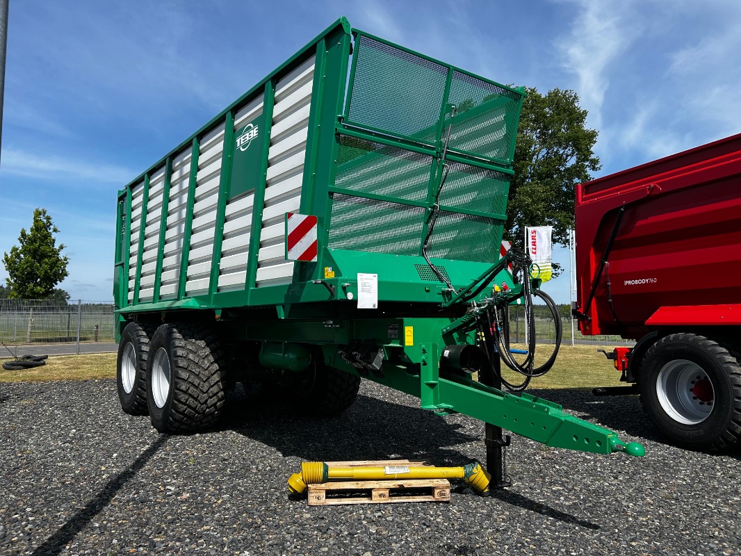 Tebbe ST 450 Tandem Silotrailer - Transporttechnik - Häcksel Transportwagen