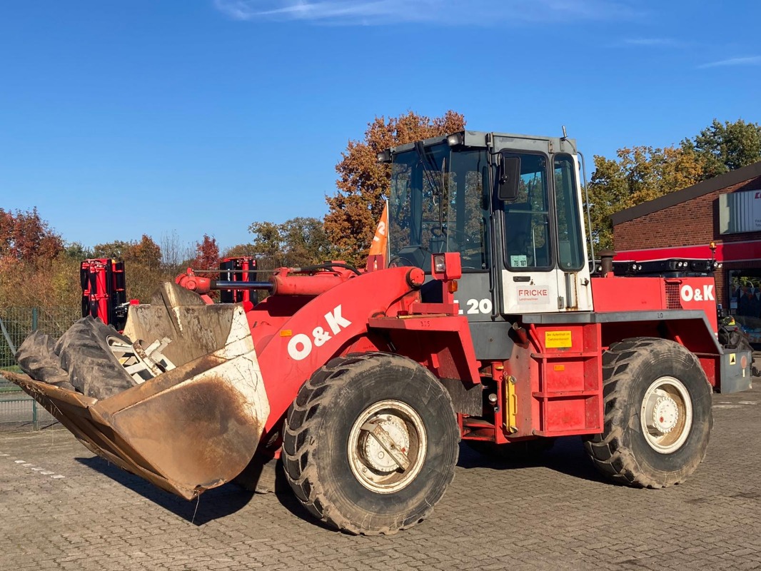 O&K L 20 - Bagger + Lader - Radlader