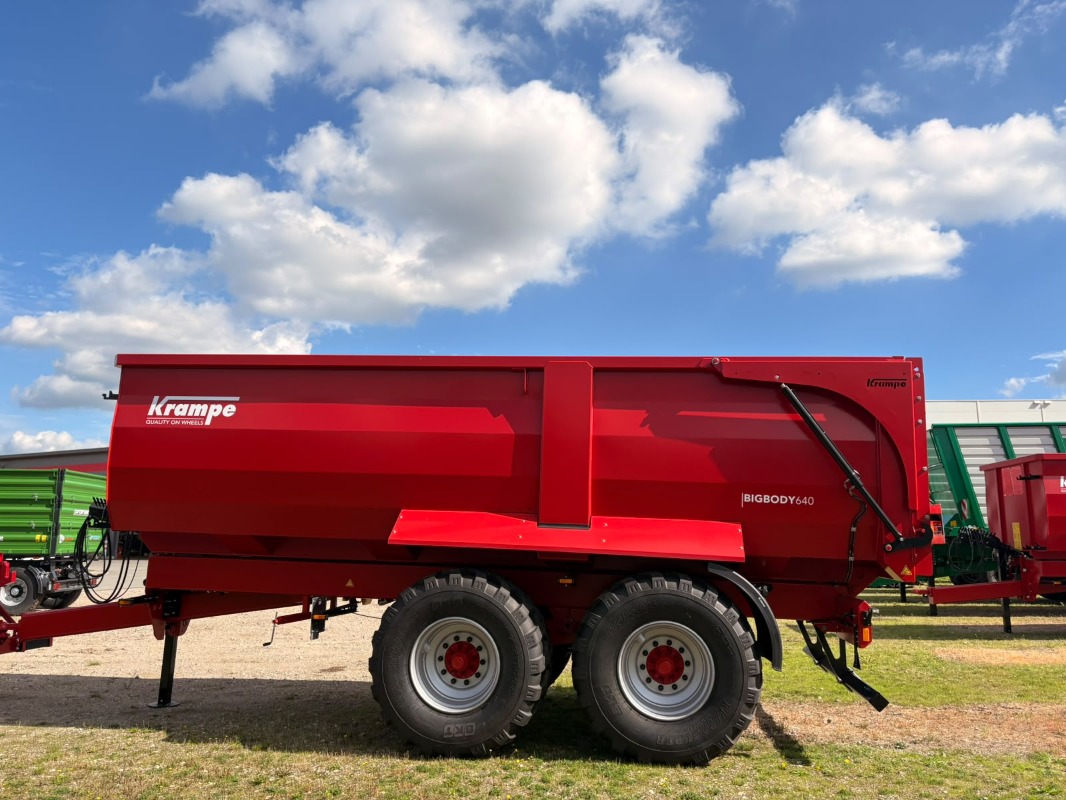 Krampe Big Body 640  600 mm Aufsatz - Transport technology - Dump truck