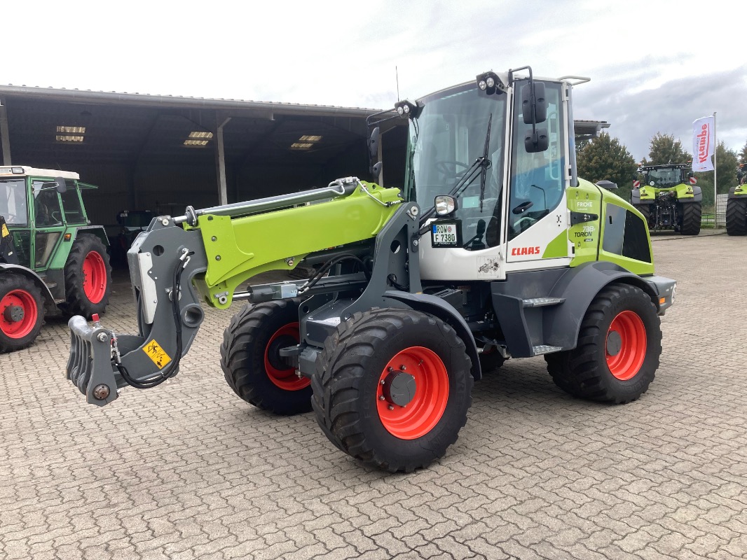 CLAAS Torion 738 T Sinus - Excavateur + Chargeur - Chargeuse sur pneus