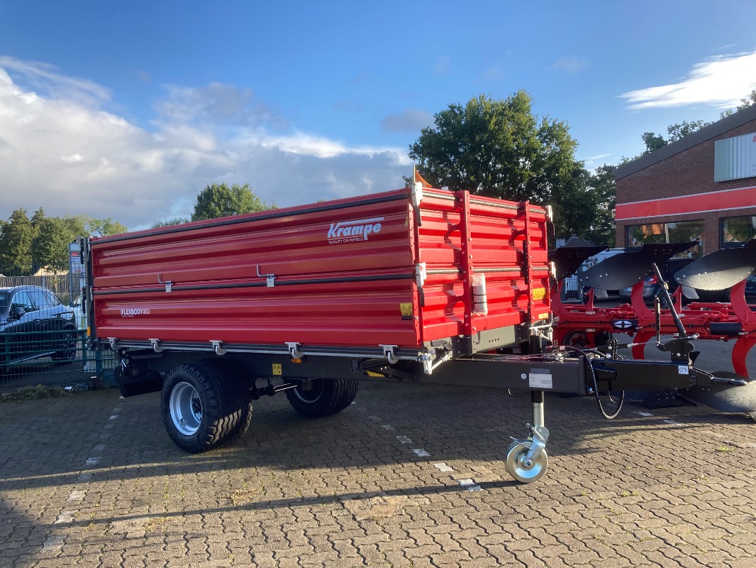 Krampe EDK 6-400 Carrier - Transporttechnik - Dreiachskipper