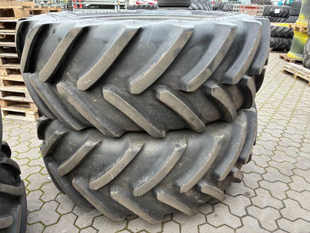 Michelin 650/65R42 Felgen Claas grau - Räder + Reifen + Felgen - Komplettradsatz